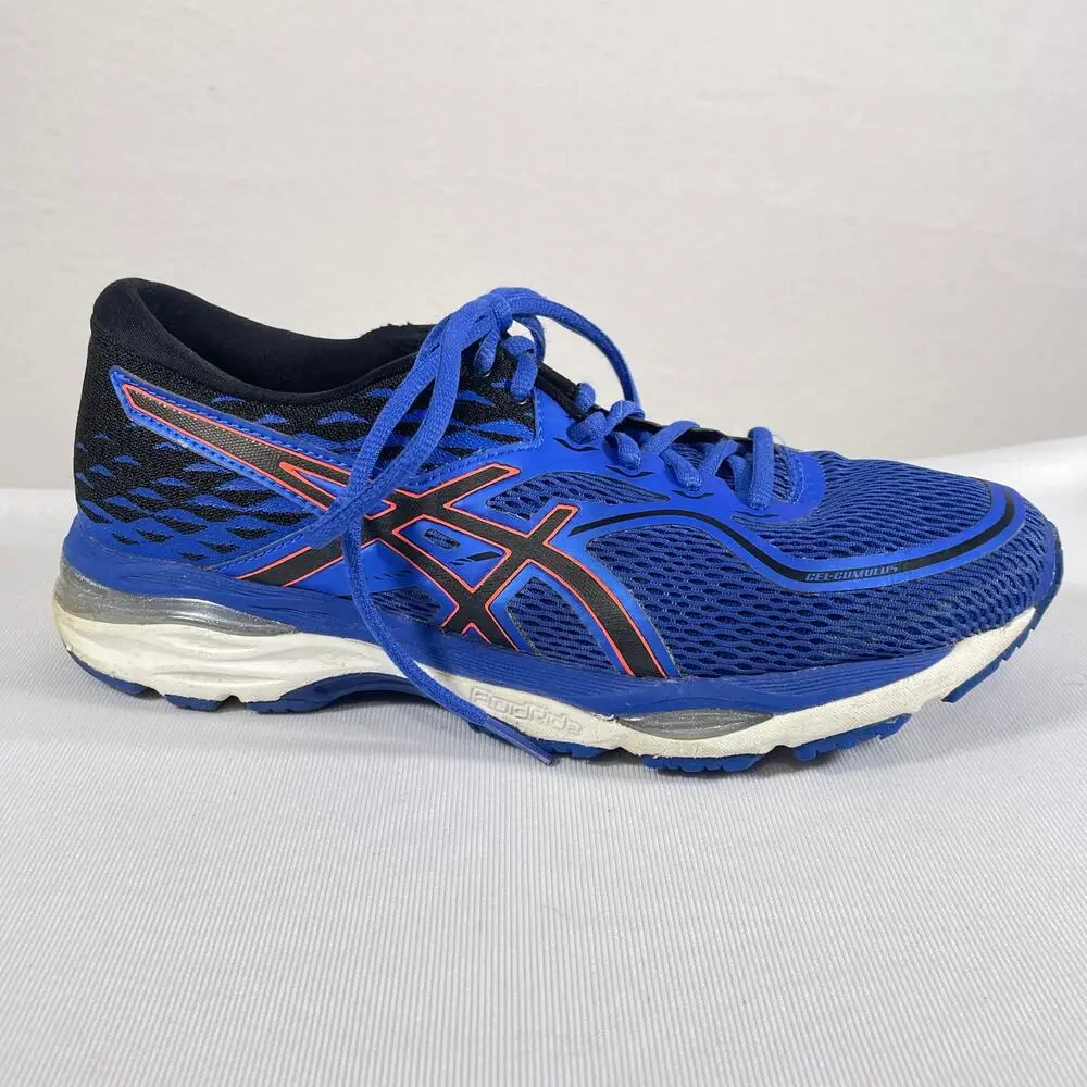 Asics Running Shoes Gel Cumulus 19 Blue Orange Women's Size 9 Sneakers T7B8N
